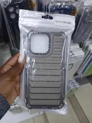 Anti-Drop Capsule Phone Case Designed for the iPhone 15 Pro Max.