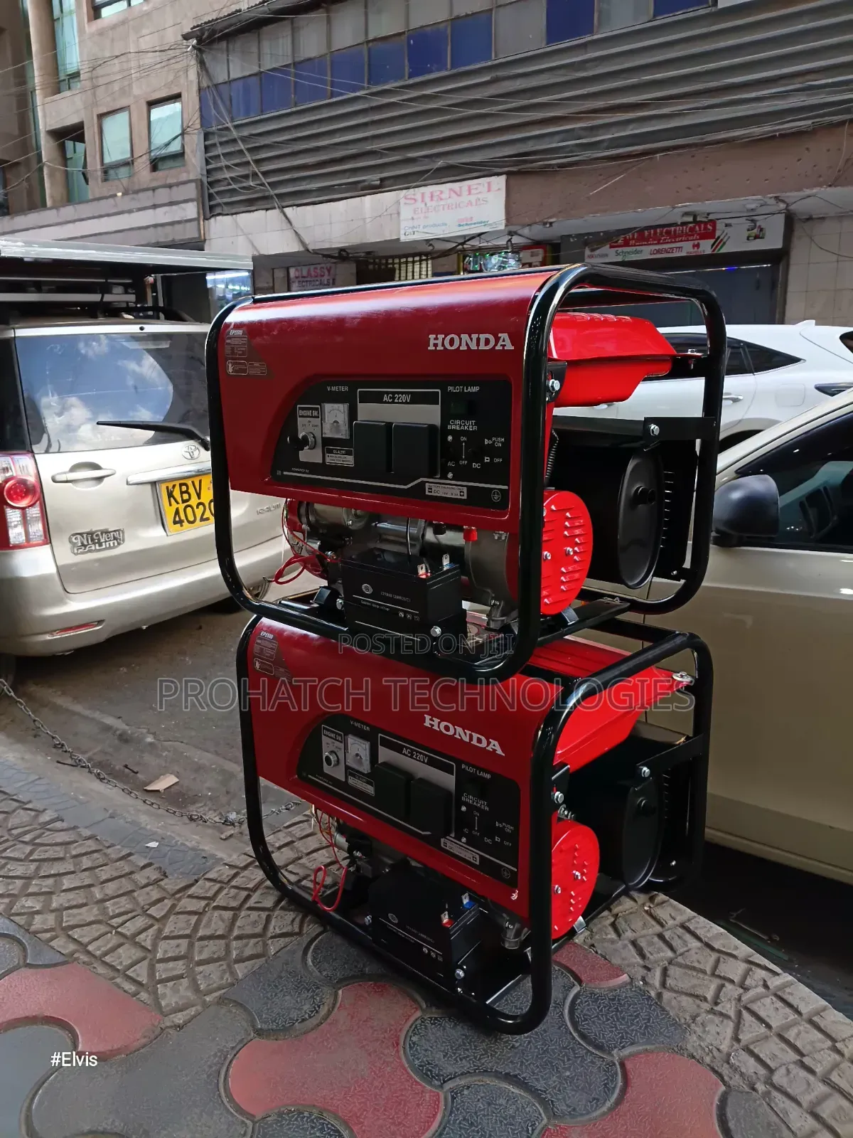 Honda 4kva Keystart Power Generator