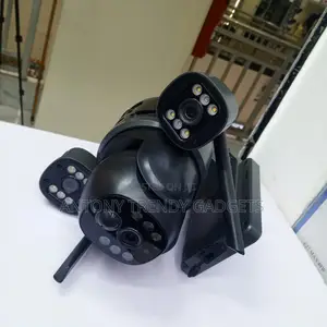 Outdoor Solar CCTV Camera 360° PTZ Two Way Audio