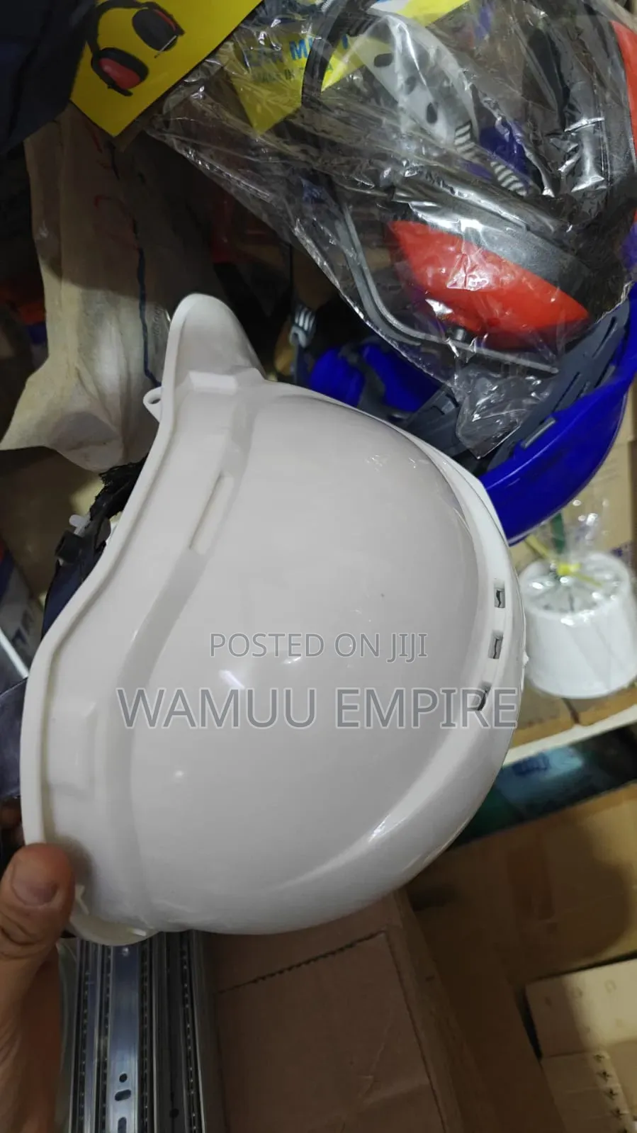 White Industrial Hard Hat/Helmet