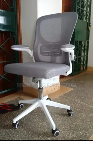 Office Gray White Office Chair