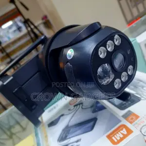 Solar Powered PTZ Camera 360° Wifi Outdoor Security Cam