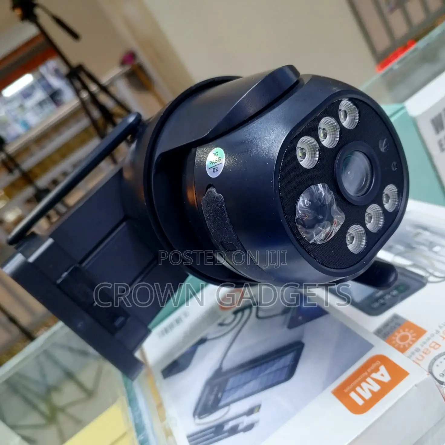 Intelligent Solar CCTV Camera Motion Alert Night Vision