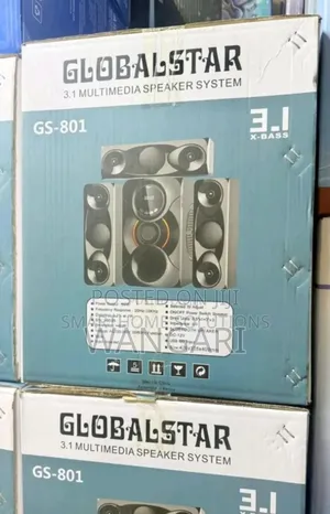With Wireless Bluetooth 3.1ch Globalstar Woofer