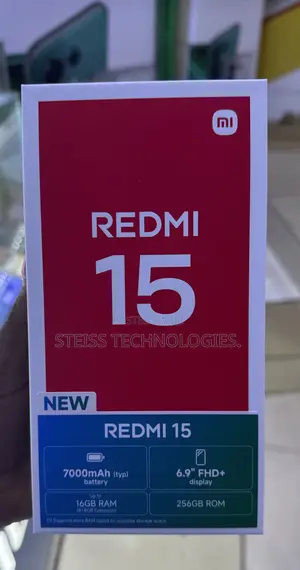New Xiaomi Redmi 15 128 GB Red