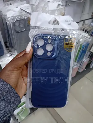 Blue, Shockproof Phone Case for the Apple iPhone 16 Pro Max