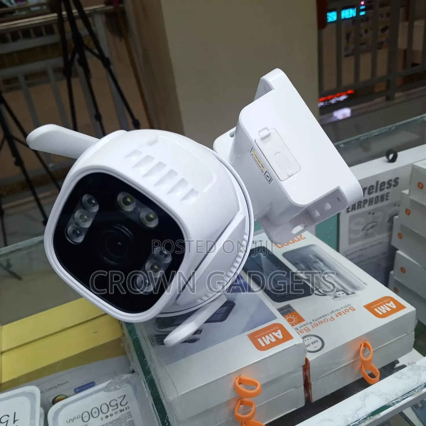 Geek Space Solar PTZ Camera 360° 5g Remote Viewing