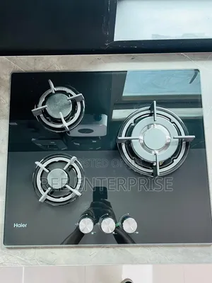 The Haier HCG-S603bb Is a 3-Burner Built-in Gas Cooker