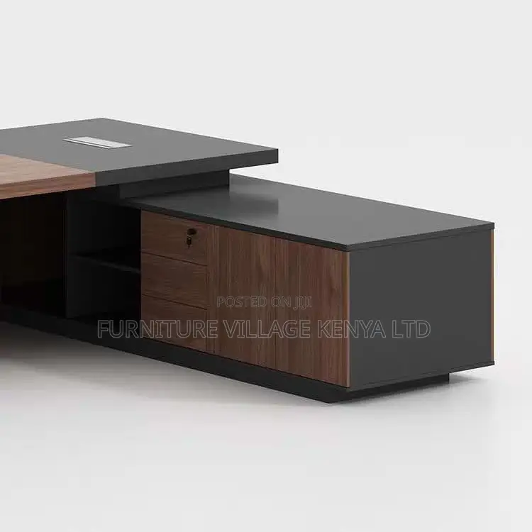 160cm Executive L-Shaped Imported Office Table
