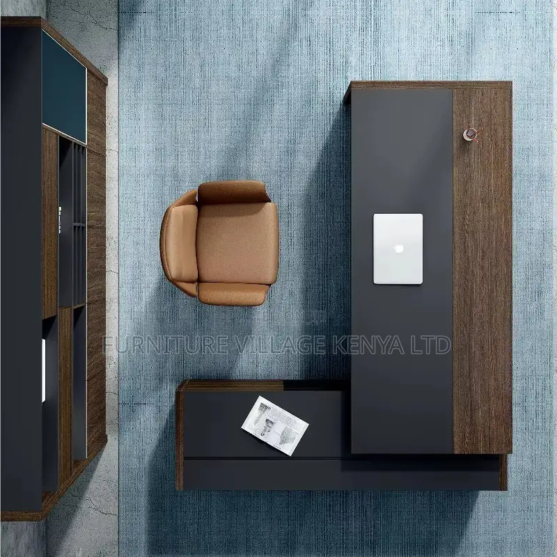 160cm Executive L-Shaped Imported Office Table