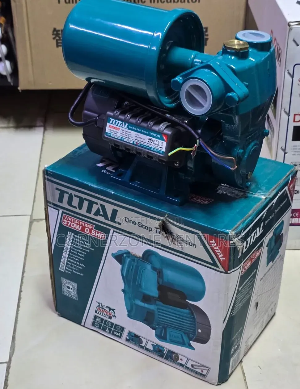 Total 0.5hp Automatic Self Priming Water Pump