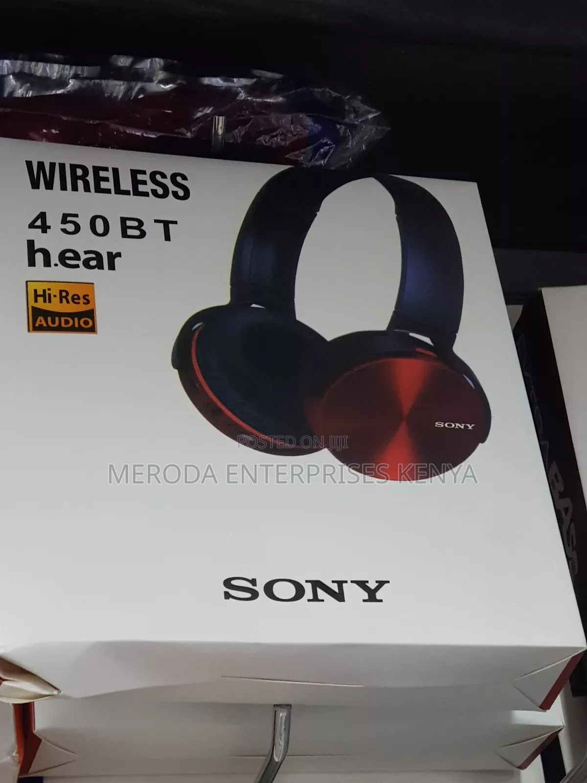 Sony Wireless Headset Black Original