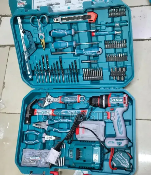 Total 165pc Cordless Toolset /Total Rechargeble Cordless Toolset