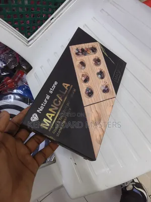 Natural Stone Mancala Board Game