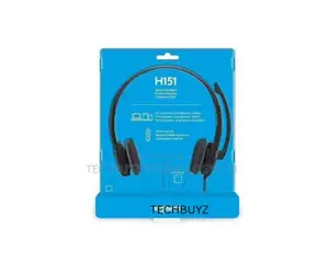 Logitech H151 Stereo Headset - Black (3.5mm Jack)