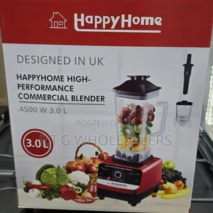 Happy Home 3l Commercial Blender Powerful Motor