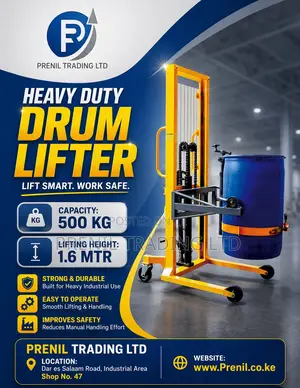 Hydraulic Drum Lifter
