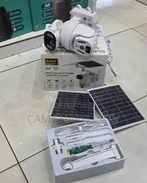 Ubox 4g Simcard PTZ Security Camera Solar 6mp CCTV
