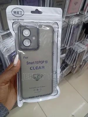 Silicone Cover for the Infinix Smart 10 or Infinix Pop 10 Smartphone