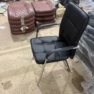 Leather Office Arm Visitor Chair