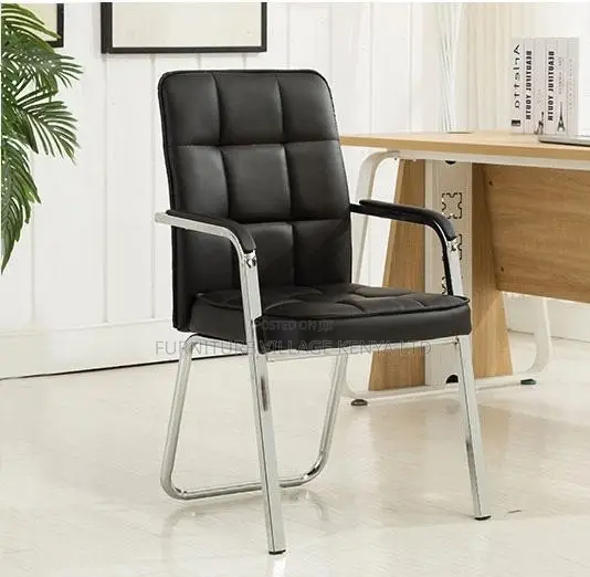 Leather Office Arm Visitor Chair