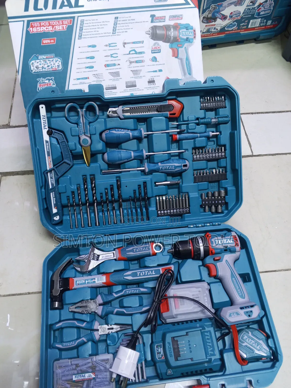 Total 165 Pieces Tool Set