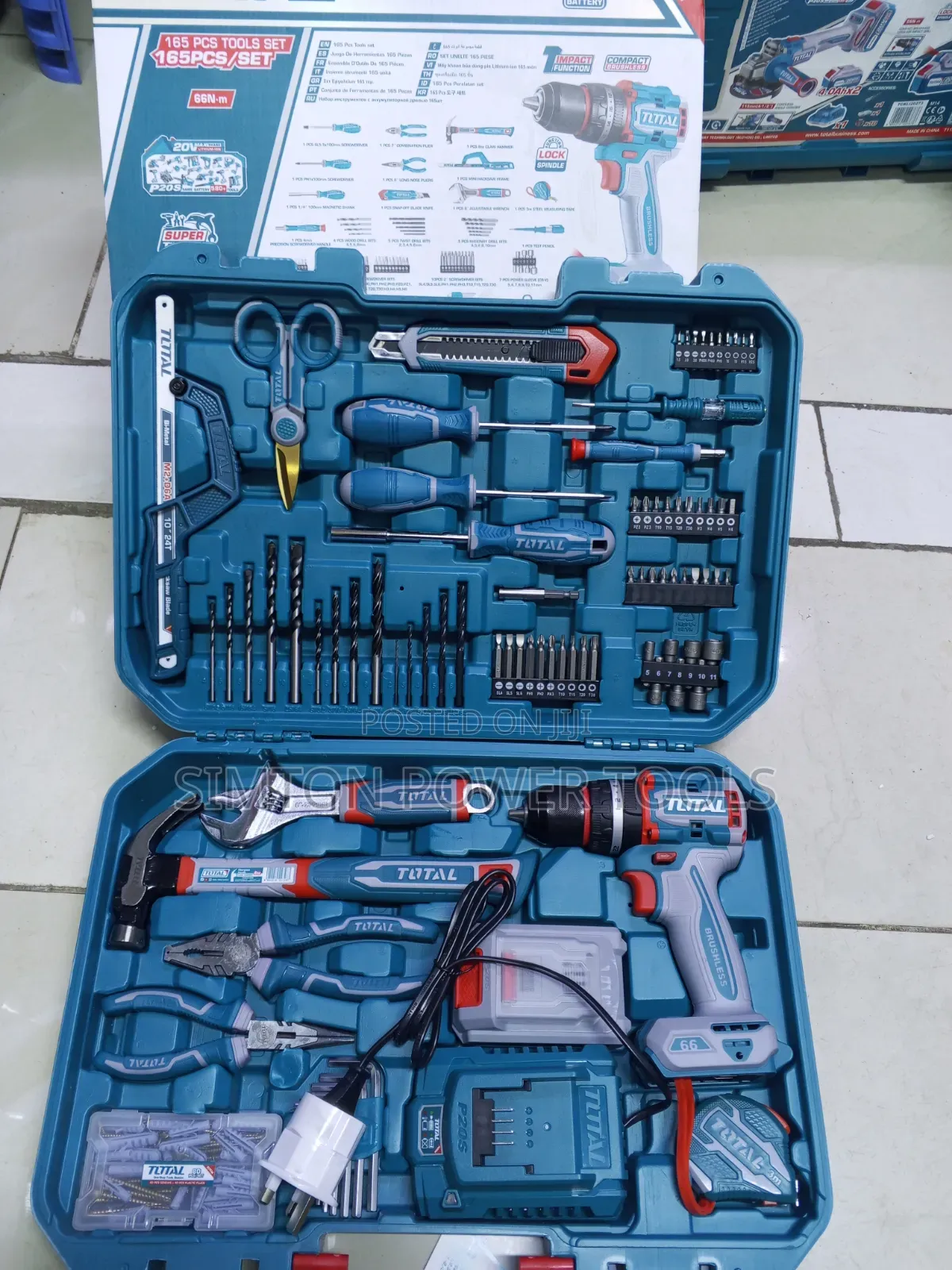 Quality Total Tool Set 165pc