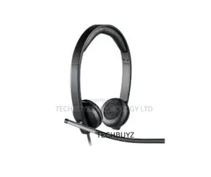 Logitech H650e Stereo Usb-a Headset With Noise Cancelling Mic - Black