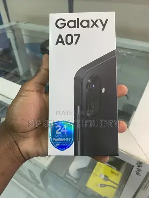 New Samsung Galaxy A07 4G 128 GB Black