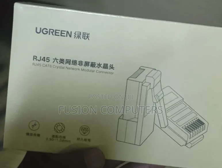 Ugreen Cat6 Utp Rj45 Modular Plugs 100-pack – Nw120