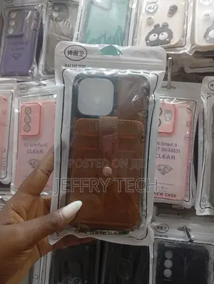 Leather Case With a Card Slot Pocket for iPhone 13 Pro Max