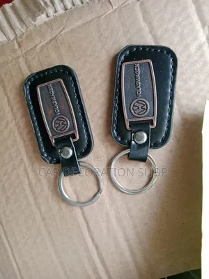 1pc Volkswagen Leather Moulded Key Chain