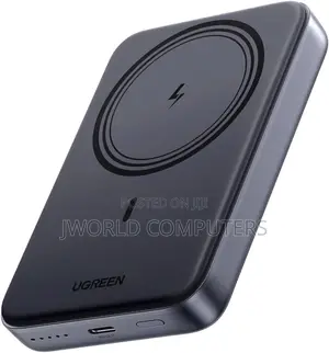 Ugreen Magflow 10000mah Magnetic Wireless Power Bank (20w)-Space