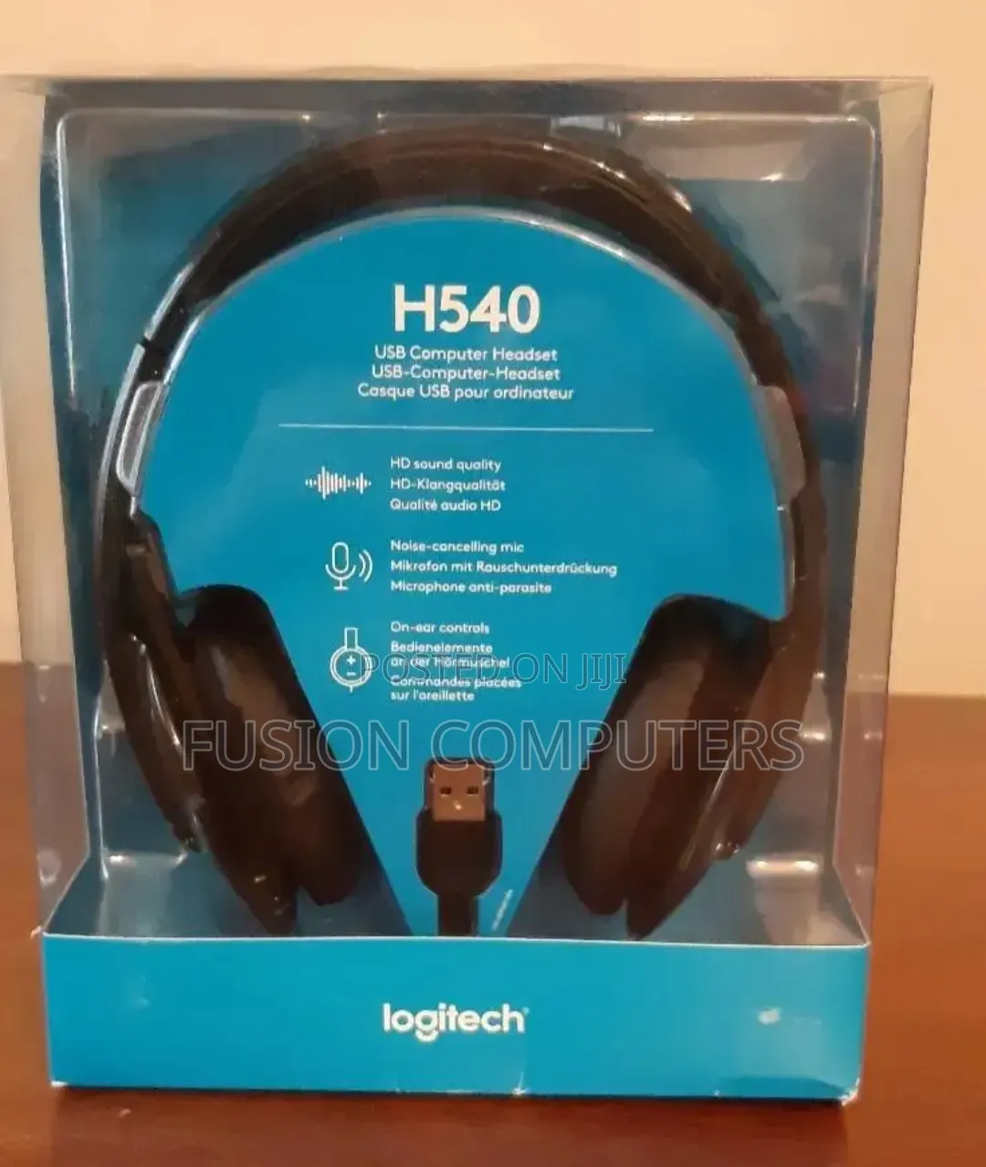 Logitech Headset H540 - Usb - Black