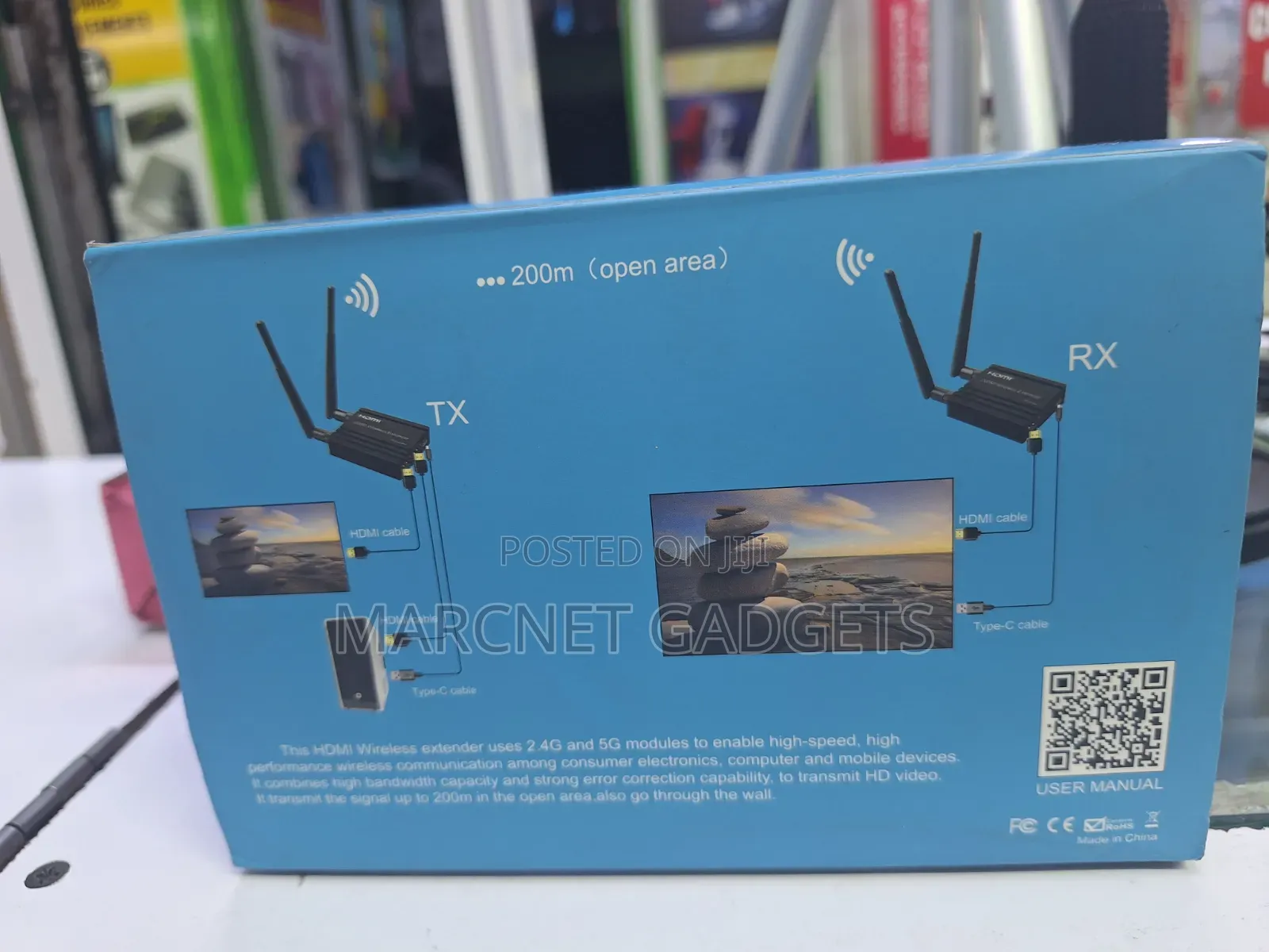 Hdmi Wireless Transmitter Extender 200m