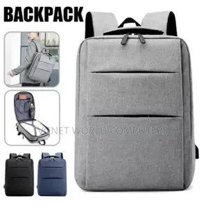 Laptop Backpack Bag Waterproof With 2 Compartments
