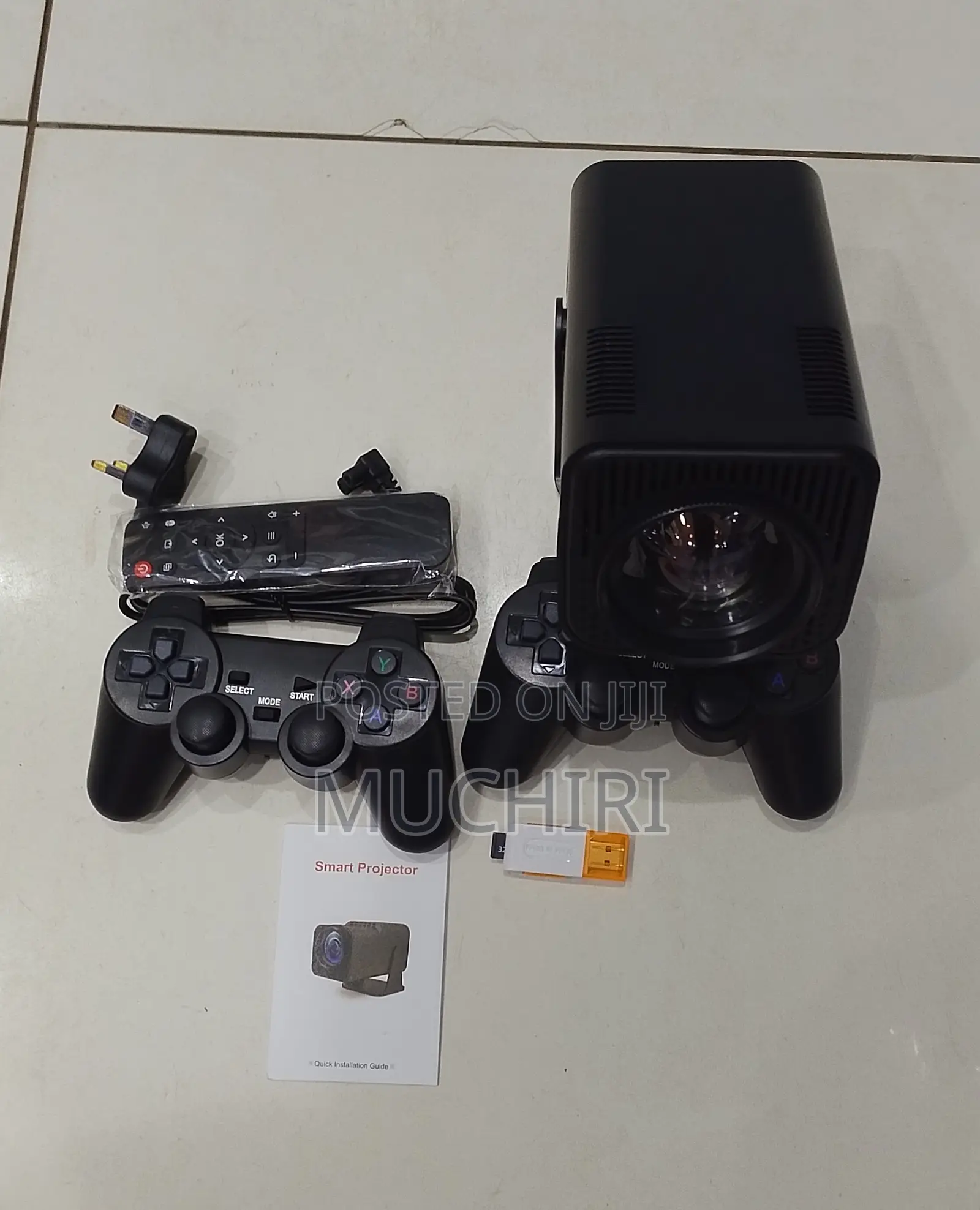 Hy320 Game Projector Android 12 System With Wireless Gaming Controller