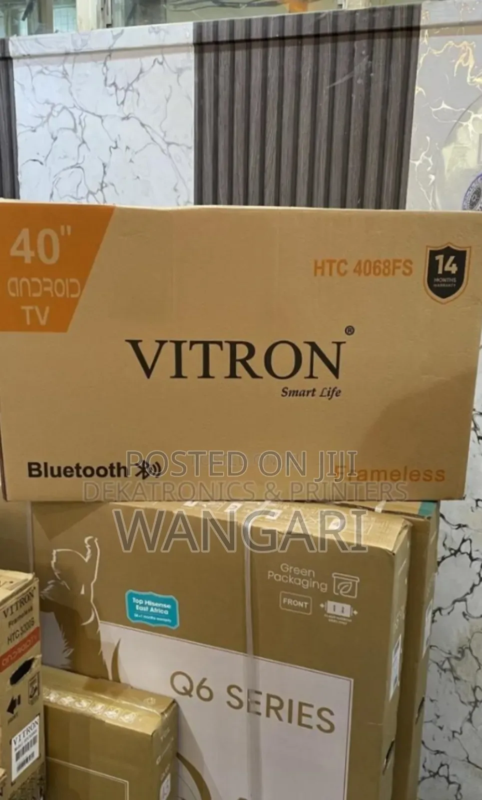 With 1080plus Resolution Vitron 40inch Smart Tv