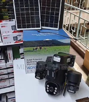 Hieasy Triple Lens, Solar Powered, 4g Connected Dual Panel