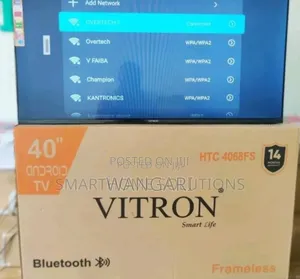 Restocked Stock Vitron 40inch Smart Tv