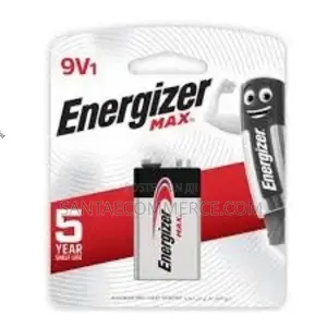 Energizer Max 9v Alkaline Battery – Single Pack Long-lasting Power