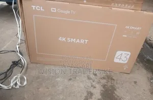 Restocked Stock TCL 43inches Smart Tv