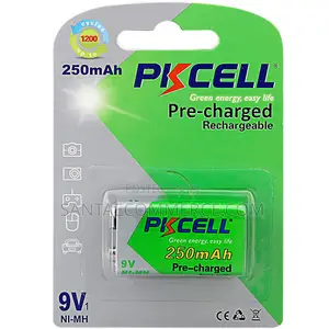 Pkcell 9v Ni-mh Rechargeable Battery – Long-life Power Cell