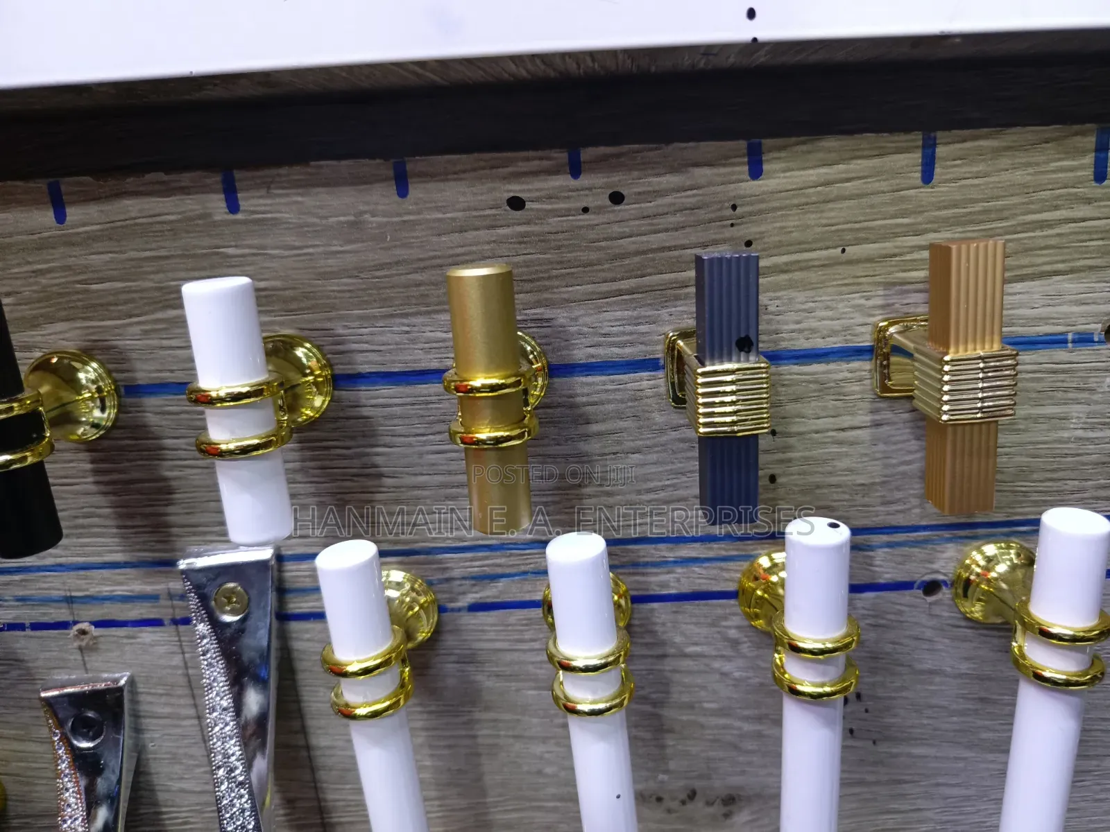 Crystal Gold Drawer Knobs and Handles