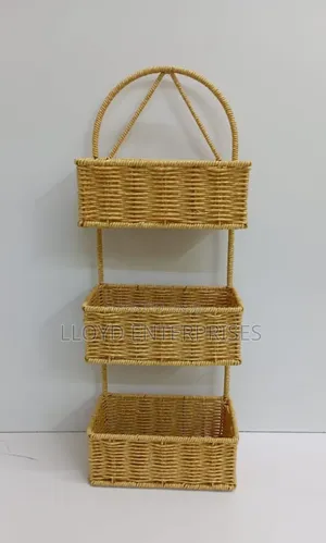 3 Layer Wooven Shower Caddy