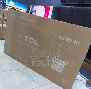 With Clarity TCL 55inch Qled Tv. Smart Tv