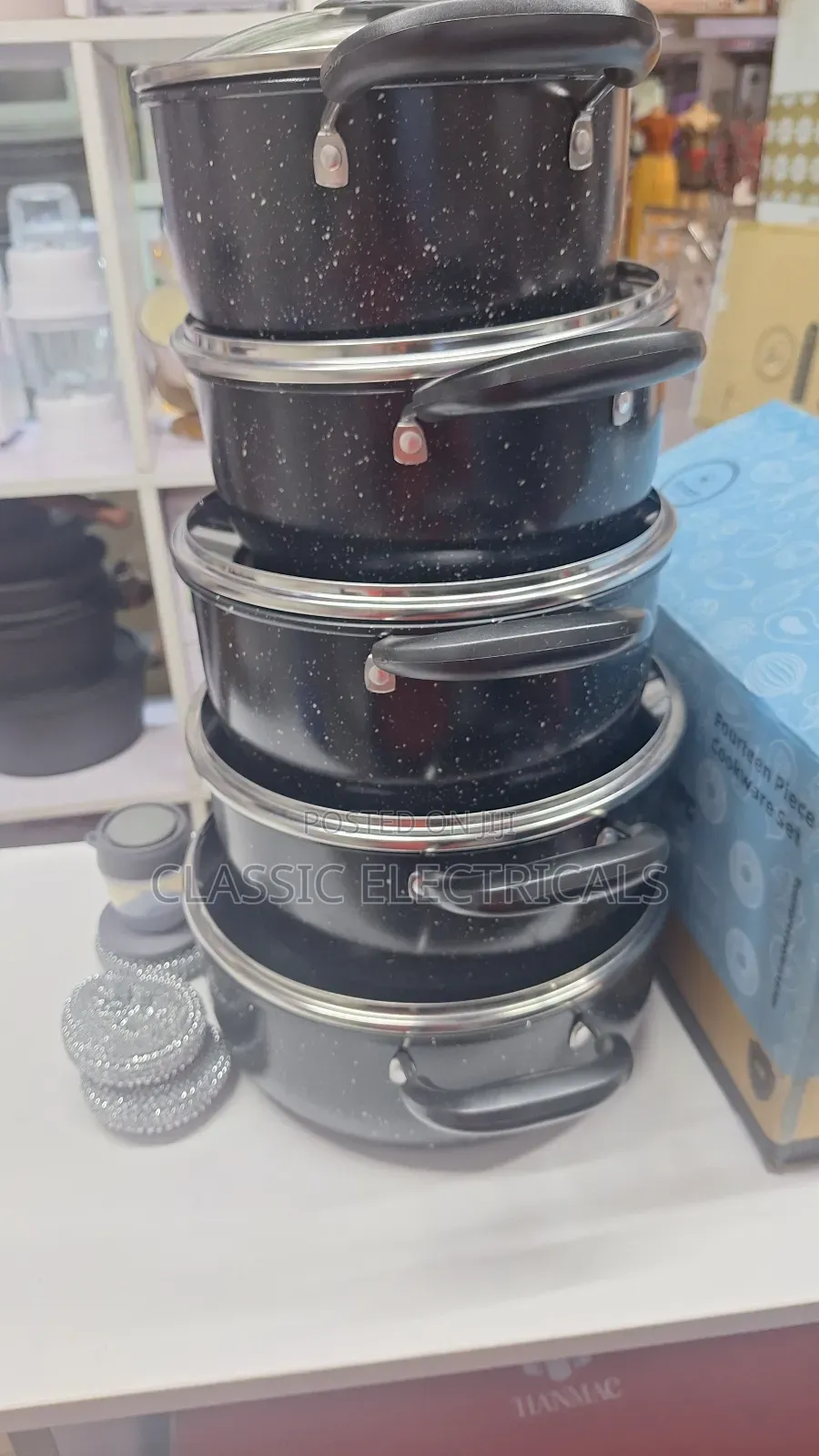 14pcs Nonstick Cookware Set