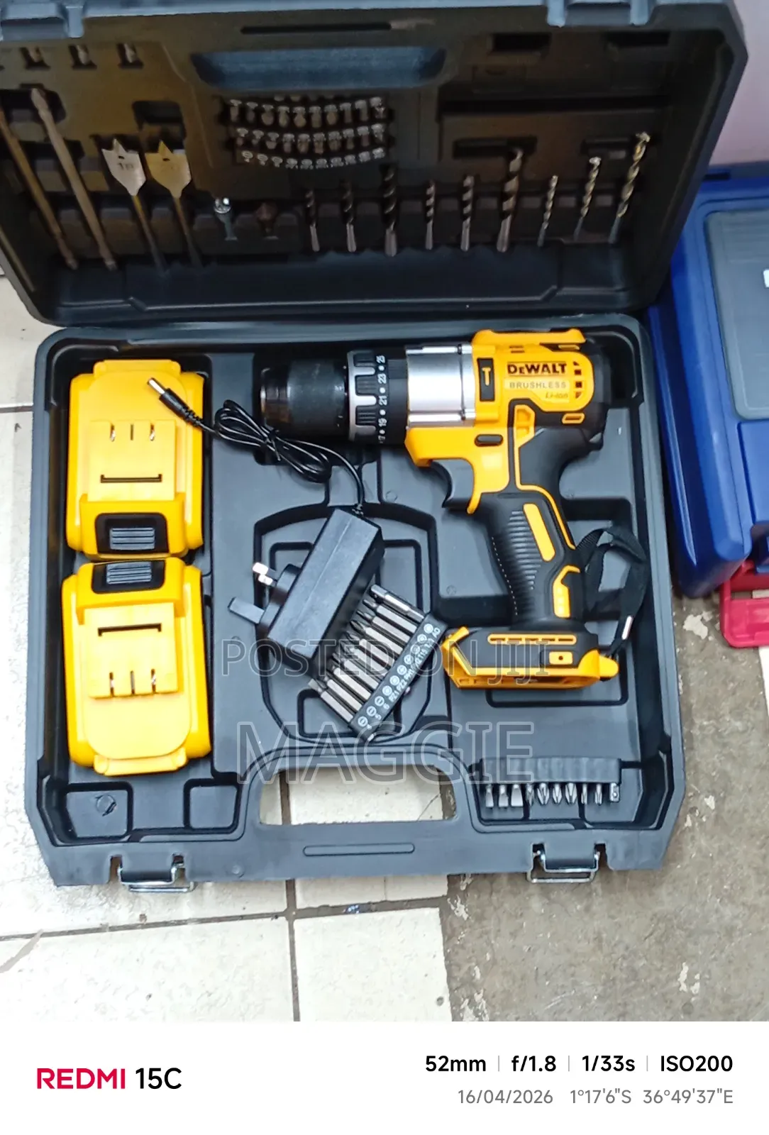 88v Dewalt Cordless Brushless Drill