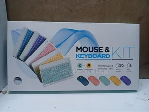 Bluetooth Keyboard and Mouse Rechargeable