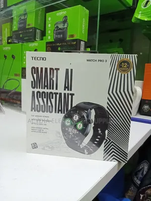 Tecno Watch Pro 3 With Smart Ai Assistant, 1.43 Amoled Display